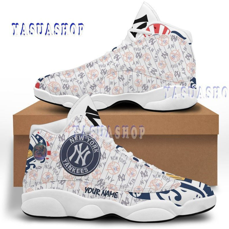 New York Yankees NFL JD13 Sneakers Shoes for Men & Women | Custom Fan Gift