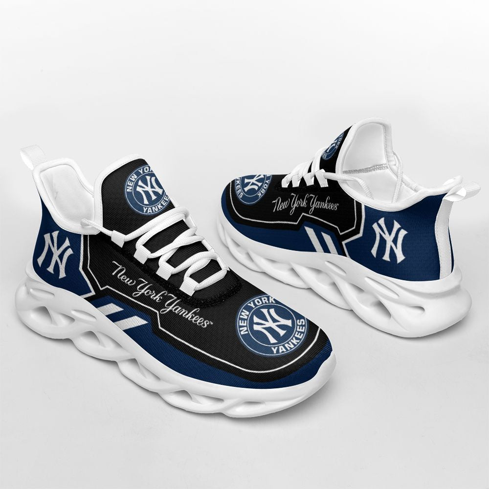 New York Yankees NFL Max Soul Shoes Sneakers for Men And Women – NFL Football Fan Shoes, Team Sneakers