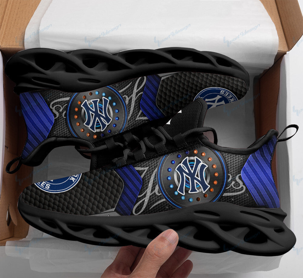 New York Yankees NFL Max Soul Shoes Sneakers for Men And Women – NFL Football Fan Shoes, Team Sneakers