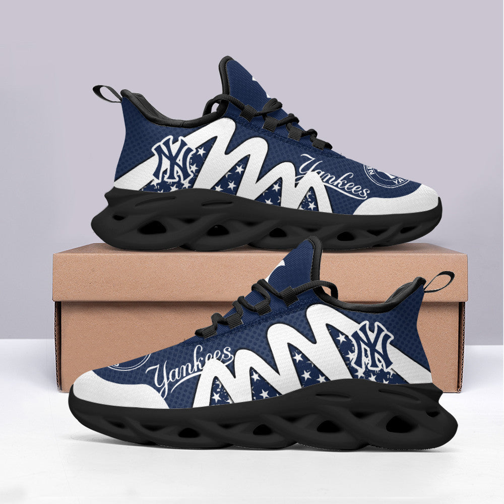 New York Yankees NFL Max Soul Shoes Sneakers for Men And Women – NFL Football Fan Shoes, Team Sneakers