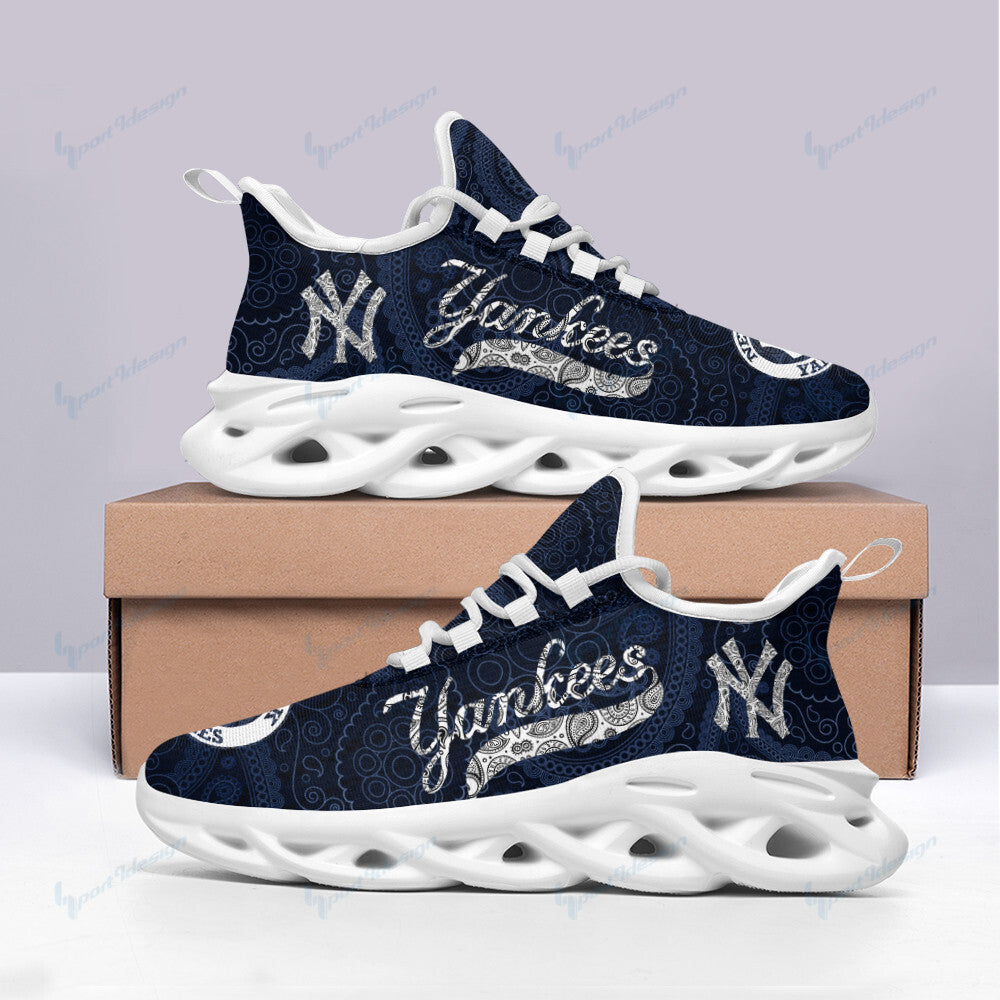 New York Yankees NFL Max Soul Shoes Sneakers for Men And Women – NFL Football Fan Shoes, Team Sneakers