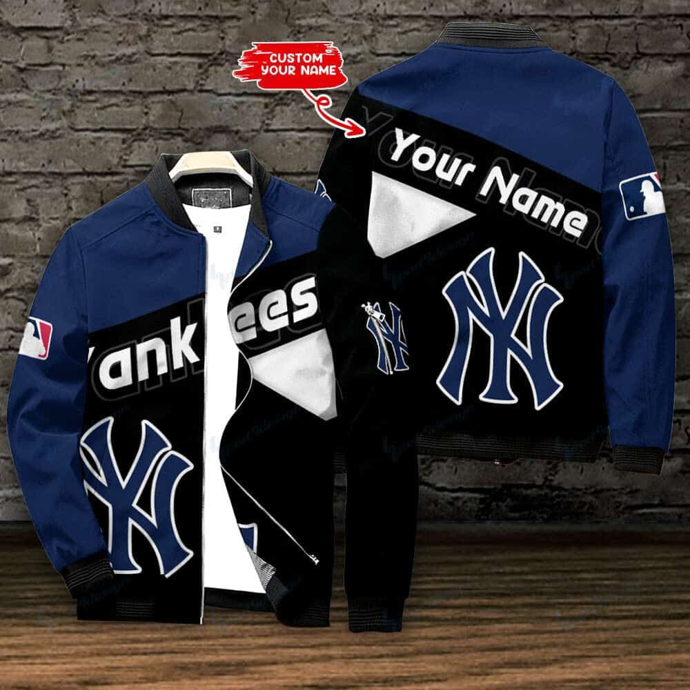 New York Yankees Personalized Bomber Jacket | MLB Team Jacket for Men & Women | Baseball Fan Gift