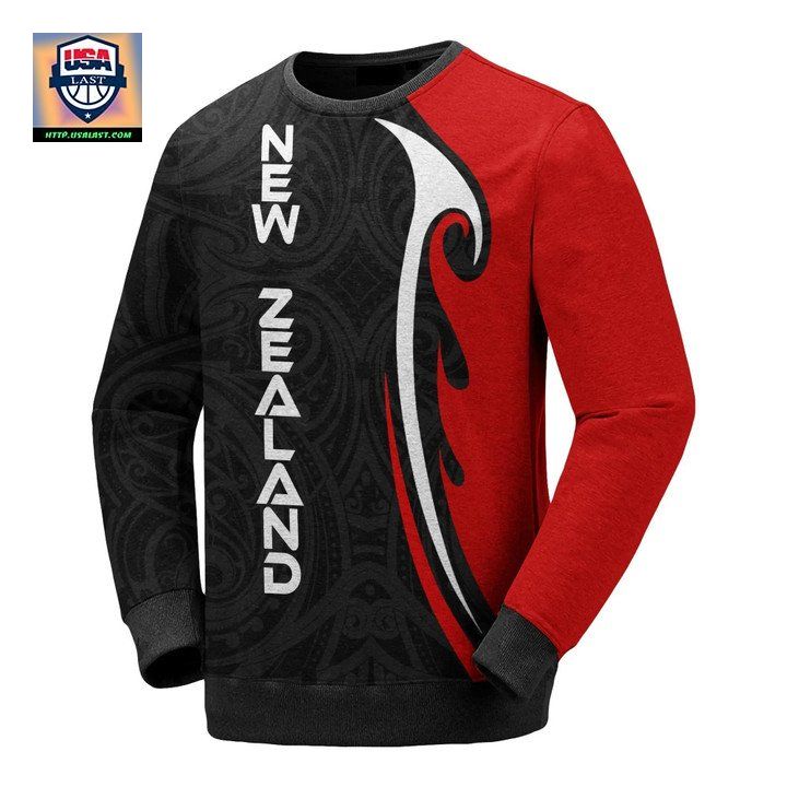 New Zealand Maori Special Style Sweater Bn10