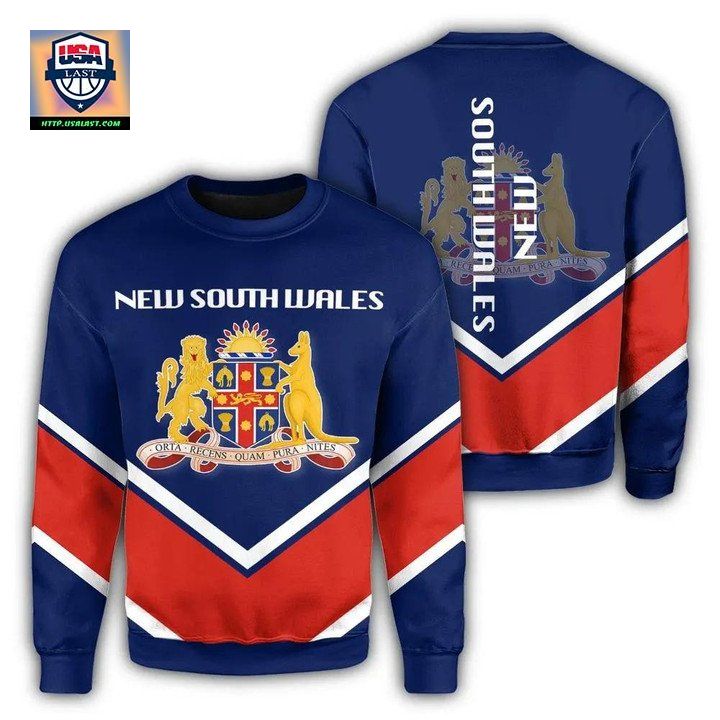 Newsouthwales Coat Of Arms Sweater Lucian Style Jw5