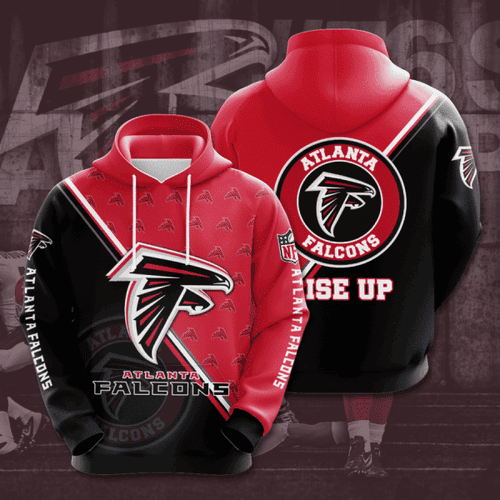 NFL Atlanta Falcons NFL 3D All Over Print Hoodie & Zip Hoodie