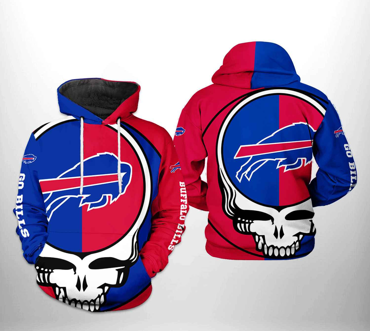 NFL Atlanta Falcons NFL Grateful Dead 3D All Over Print Hoodie & Zip Hoodie