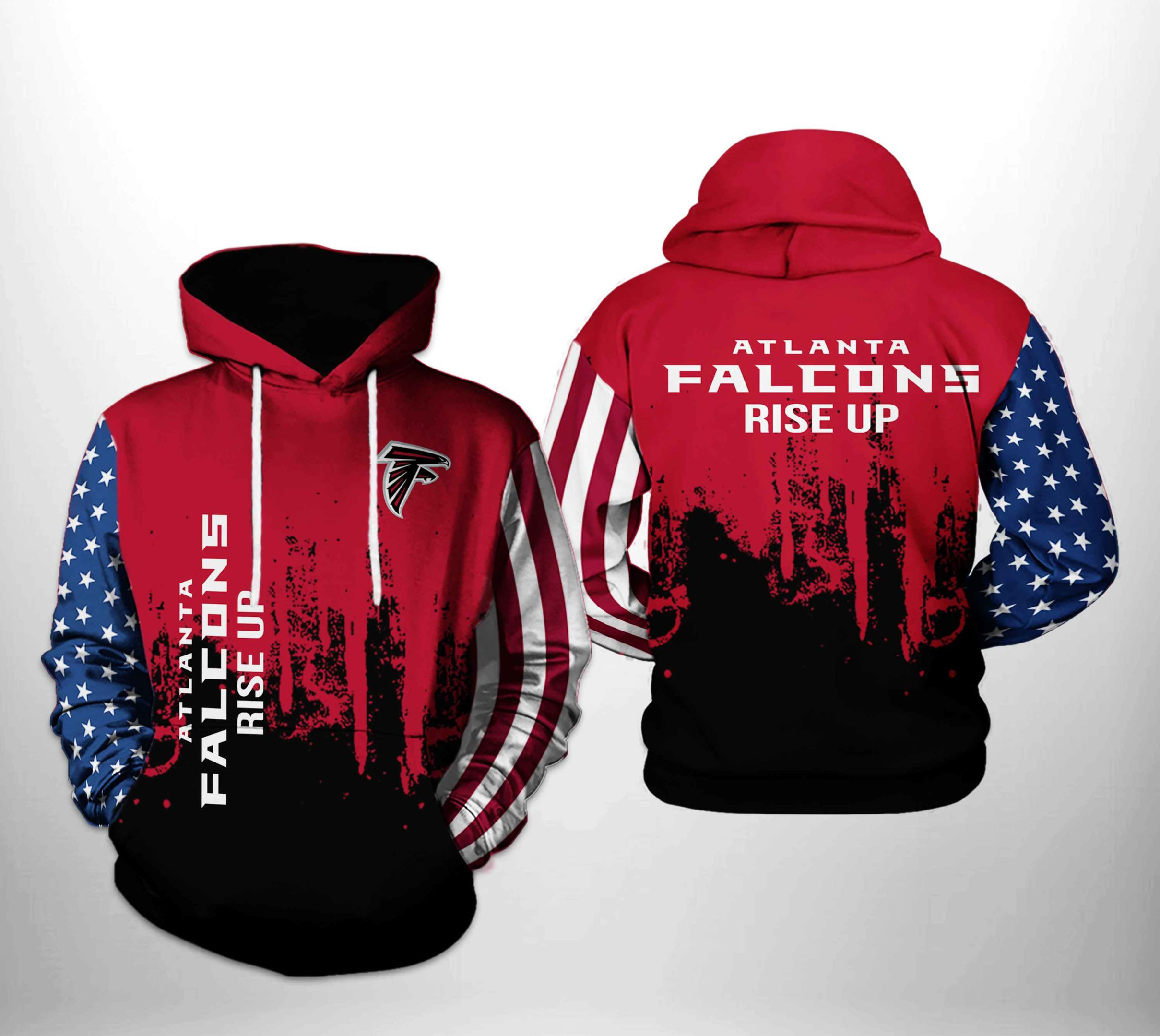 NFL Atlanta Falcons NFL Team US 3D All Over Print Hoodie & Zip Hoodie