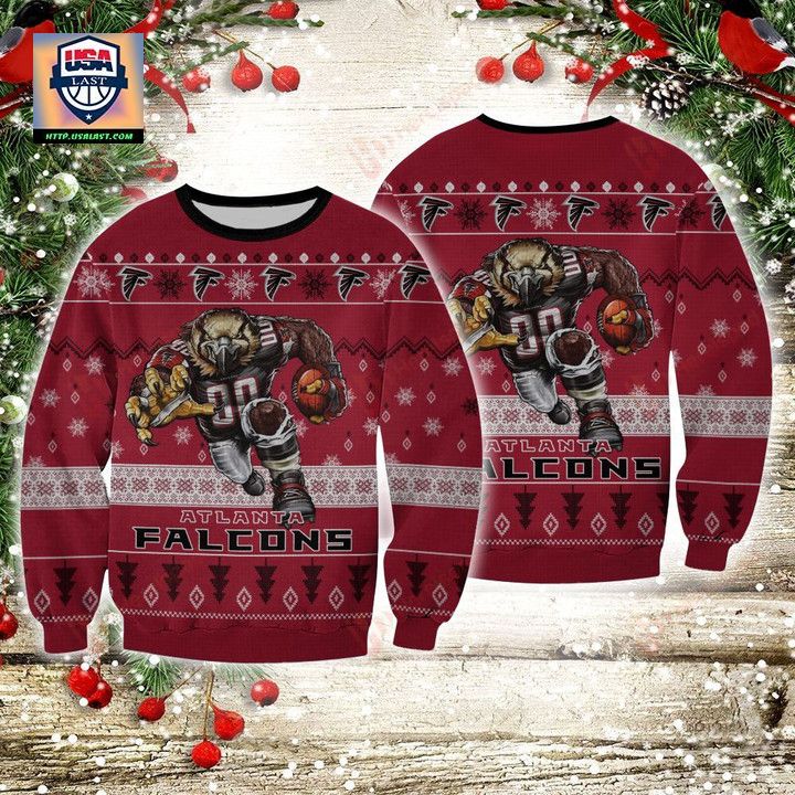 Nfl Atlanta Falcons Player Rushing Sweater And Ugly Sweater
