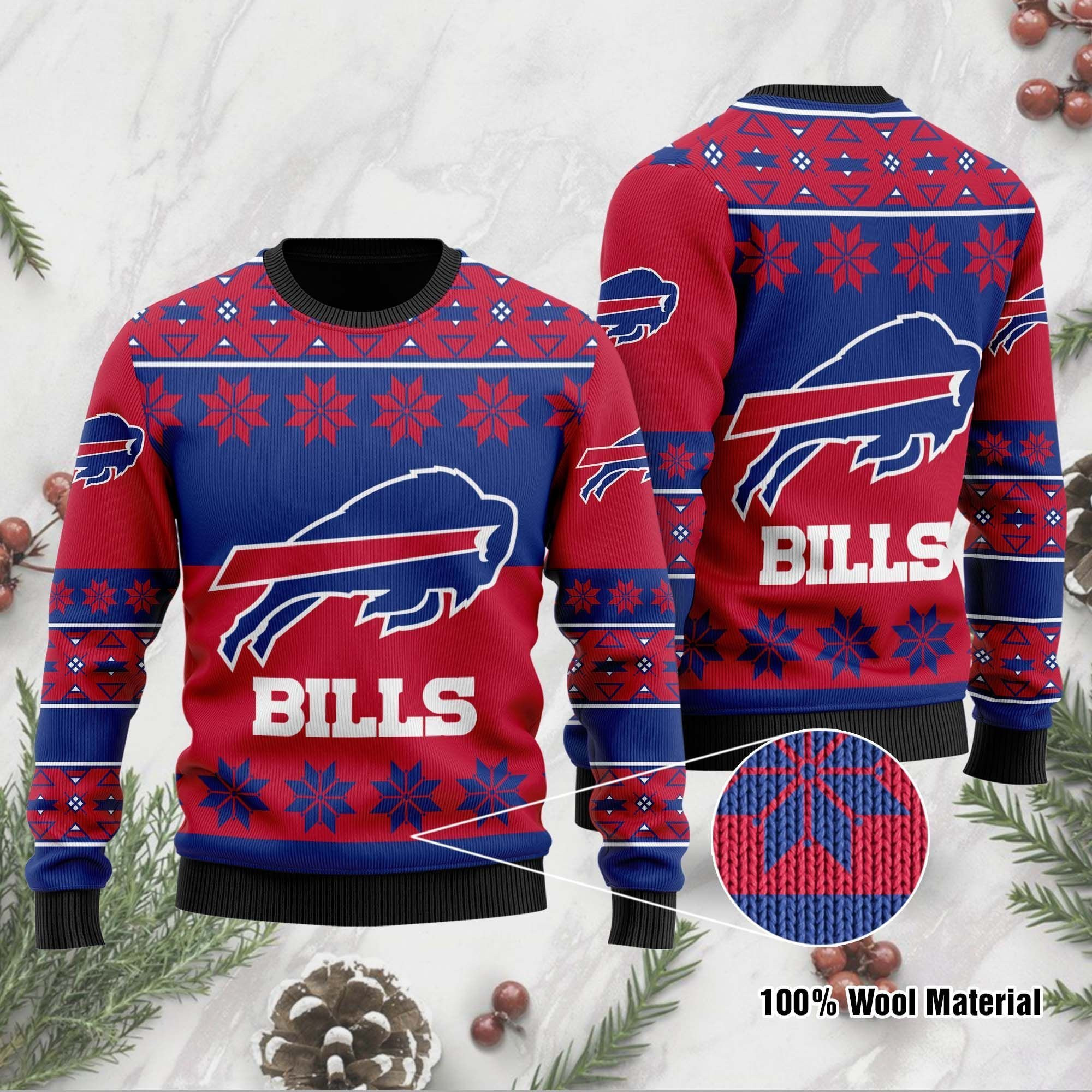 Nfl Bb Ugly Christmas Sweater, Perfect Holiday Gift