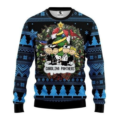 Nfl Carolina Panthers Ugly Christmas Sweater, Perfect Holiday Gift