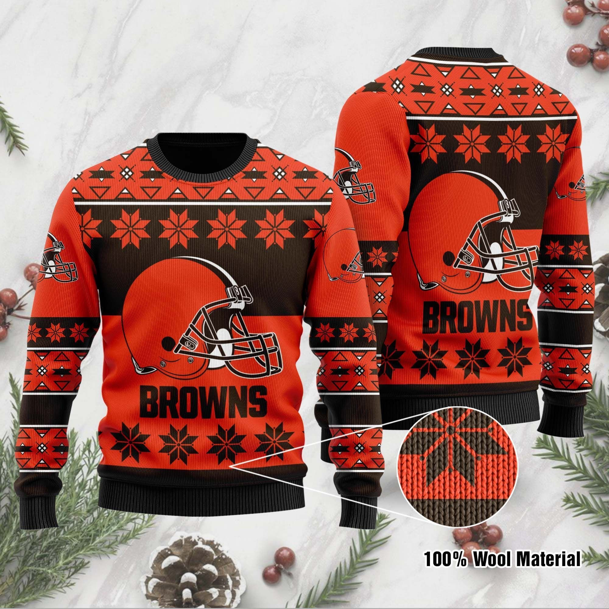 Nfl Cb Ugly Christmas Sweater, Perfect Holiday Gift
