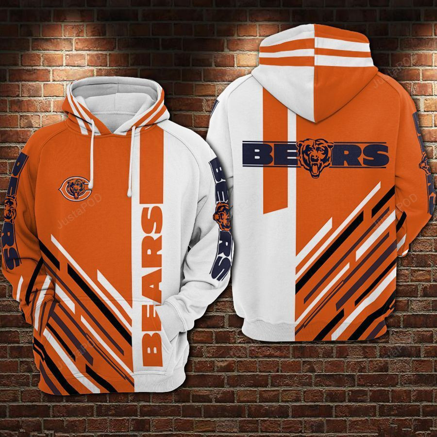 NFL Chicago Bears Nfl Football 3D All Over Print Hoodie & Zip Hoodie