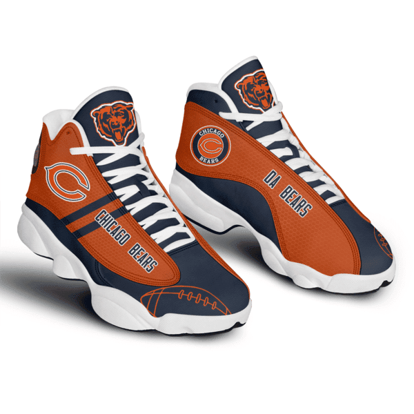 NFL Chicago Bears Nfl Football Jd13 Sneaker Shoes
