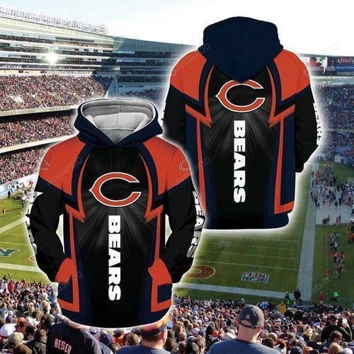 NFL Chicago Bears Nfl For Bears Fan 3D All Over Print Hoodie & Zip Hoodie