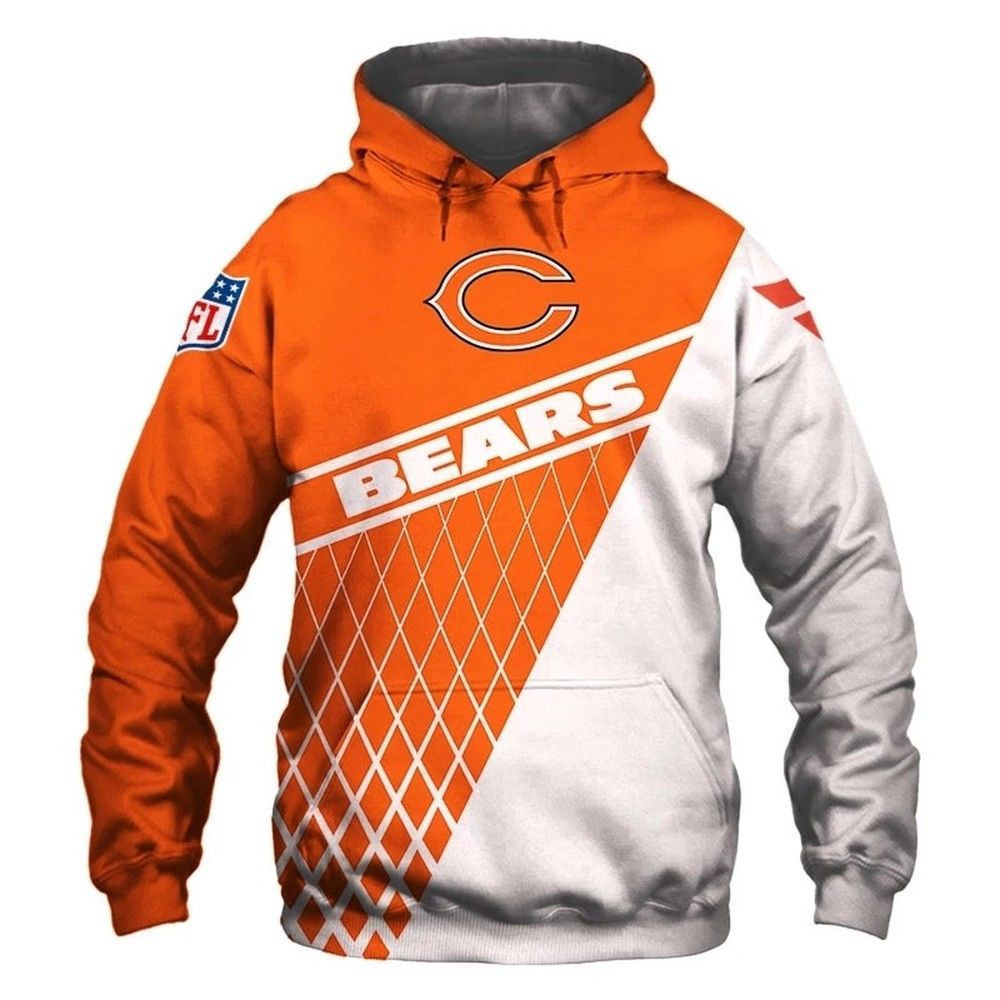 NFL Chicago Bears NFL Unisex 3D All Over Print Hoodie & Zip Hoodie