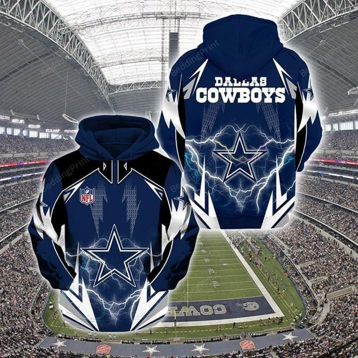 NFL Dallas Cowboys Nfl 3D All Over Print Hoodie & Zip Hoodie