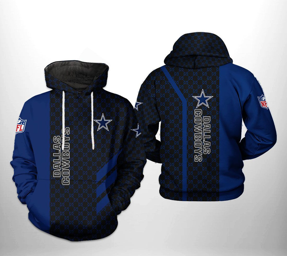 NFL Dallas Cowboys NFL 3D All Over Print Hoodie & Zip Hoodie