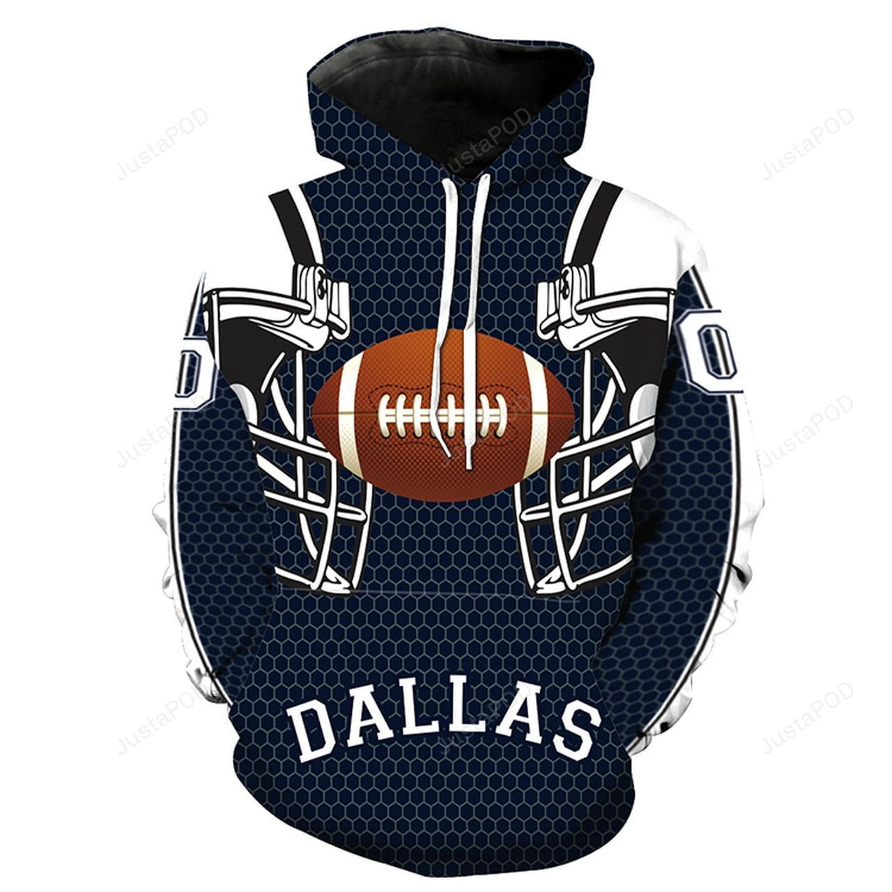 NFL Dallas Cowboys NFL 3D All Over Print Hoodie & Zip Hoodie