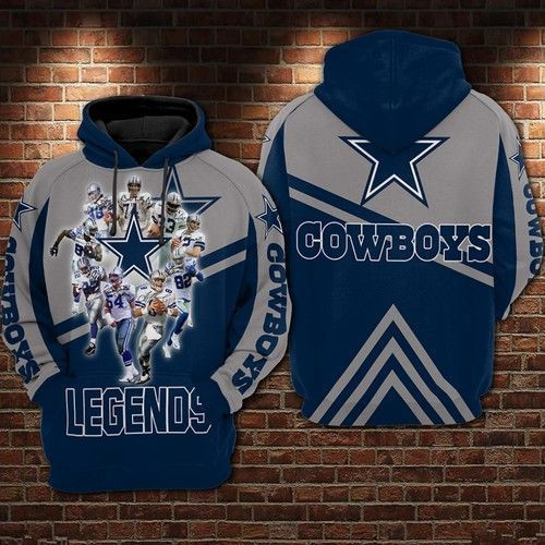 NFL Dallas Cowboys Nfl Football Anniversary 3D All Over Print Hoodie & Zip Hoodie