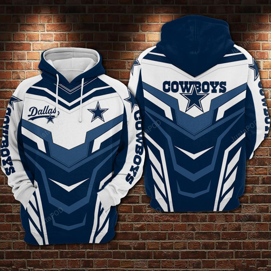 NFL Dallas Cowboys Nfl Football Blue 3D All Over Print Hoodie & Zip Hoodie