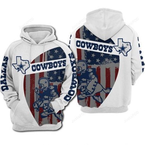 NFL Dallas Cowboys Nfl Football Flag American 3D All Over Print Hoodie & Zip Hoodie