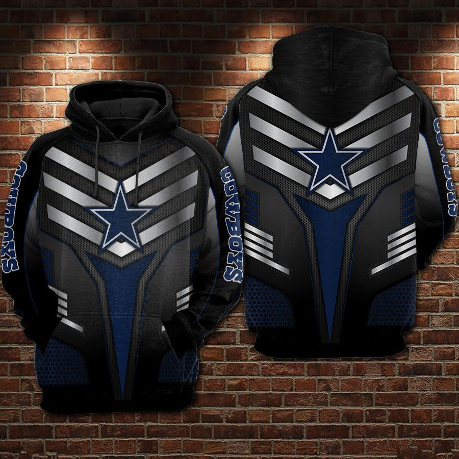 NFL Dallas Cowboys Nfl Football Limited Captain 3D All Over Print Hoodie & Zip Hoodie