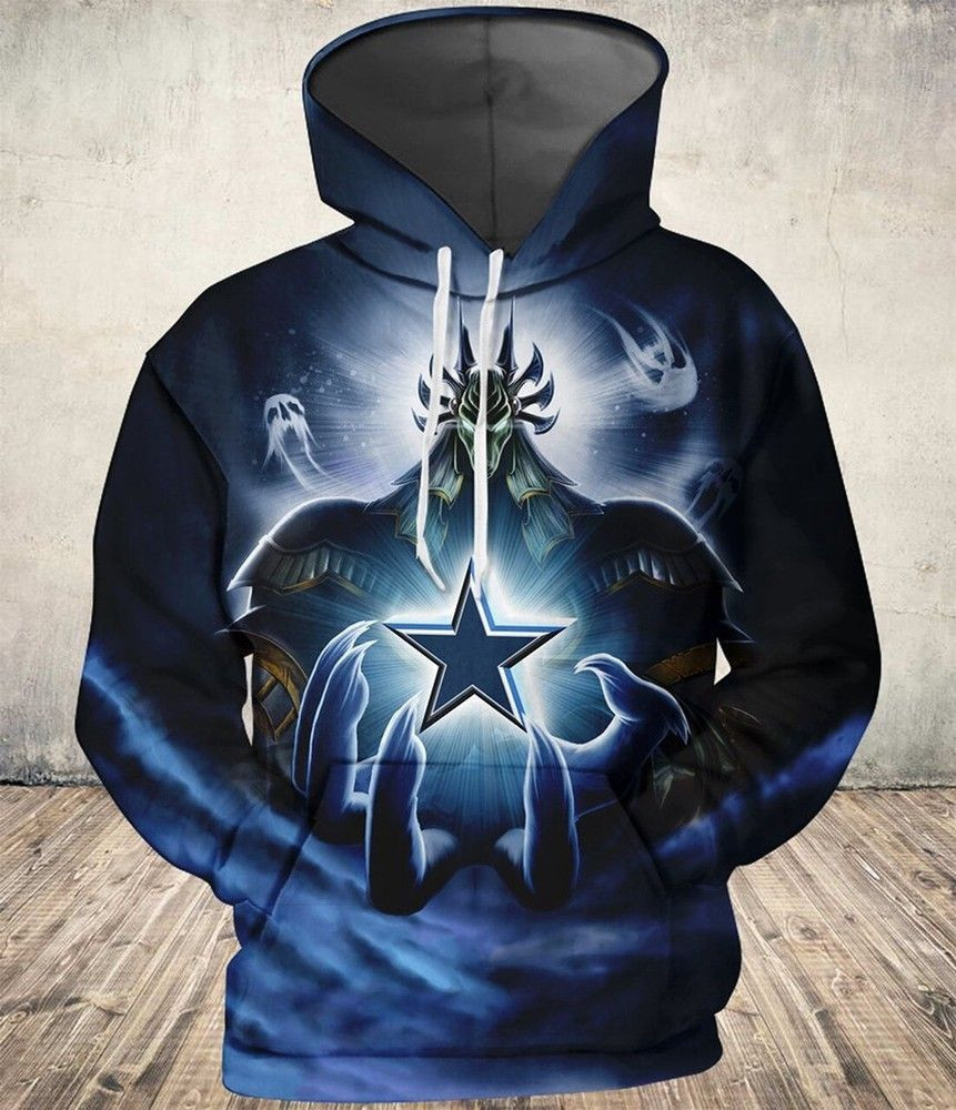 NFL Dallas Cowboys Nfl Football Magic God 3D All Over Print Hoodie & Zip Hoodie