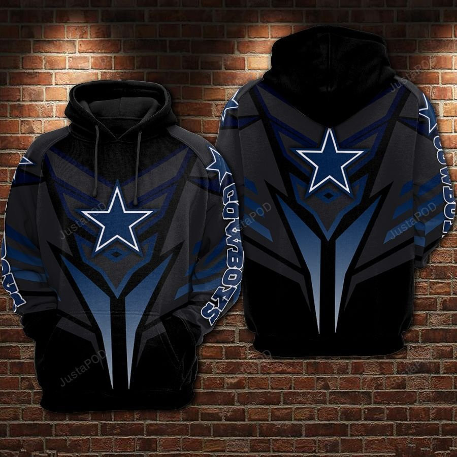NFL Dallas Cowboys Nfl Football Star 3D All Over Print Hoodie & Zip Hoodie