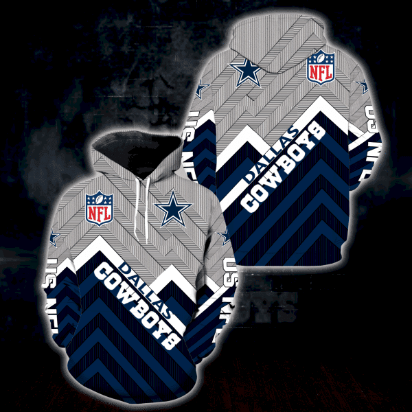 NFL Dallas Cowboys NFL New Full 3D All Over Print Hoodie & Zip Hoodie