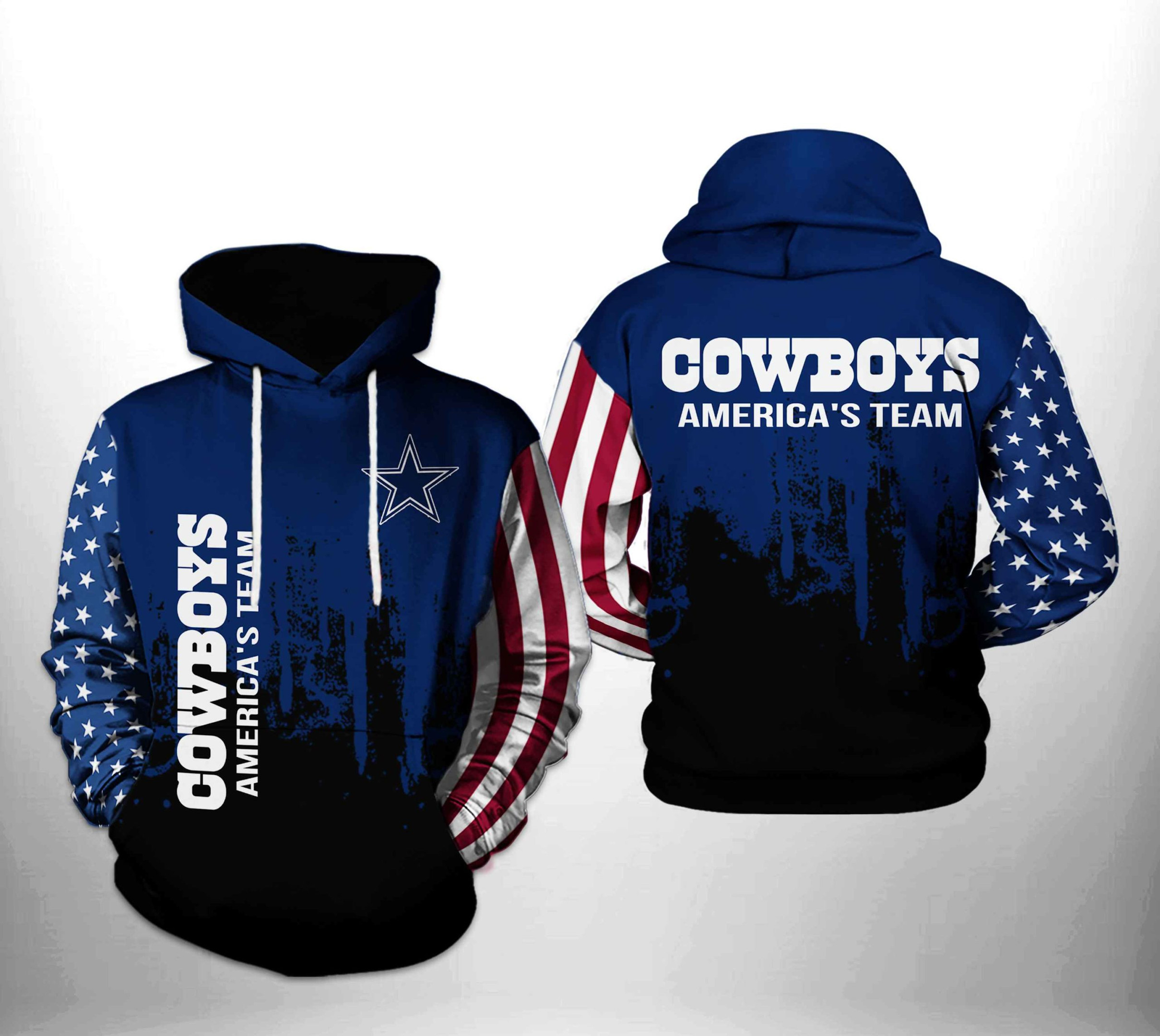 NFL Dallas Cowboys NFL Team US 3D All Over Print Hoodie & Zip Hoodie