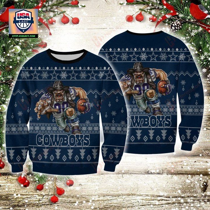 Nfl Dallas Cowboys Player Rushing Sweater And Ugly Sweater