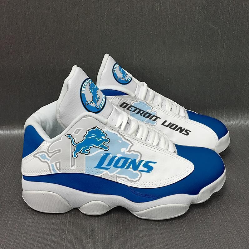 NFL Detroit Lions Nfl Teams Football Jd13 Sneaker Shoes