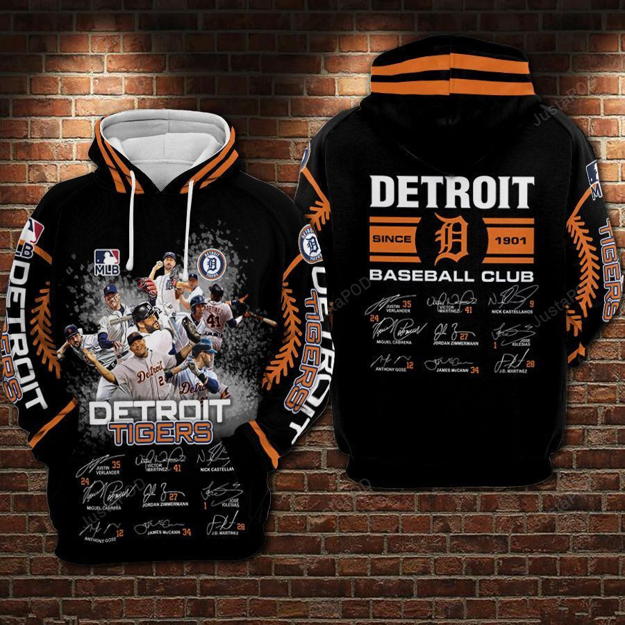 NFL Detroit Tigers Nfl Football Anniversary 3D All Over Print Hoodie & Zip Hoodie