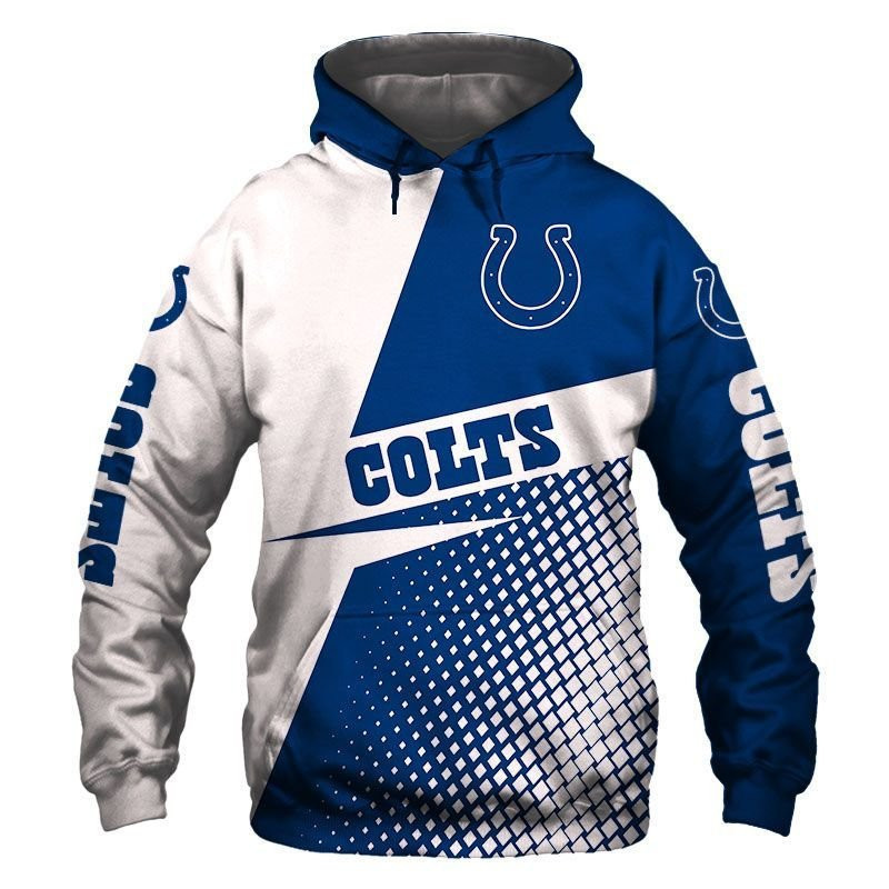 NFL Indianapolis Colts NFL 3D All Over Print Hoodie & Zip Hoodie