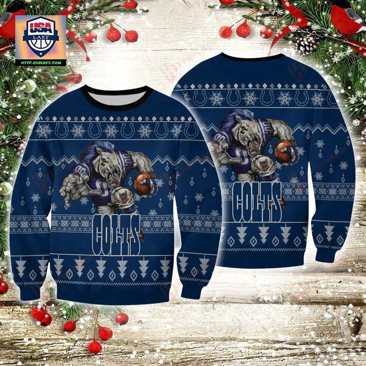 Nfl Indianapolis Colts Player Rushing Sweater And Ugly Sweater