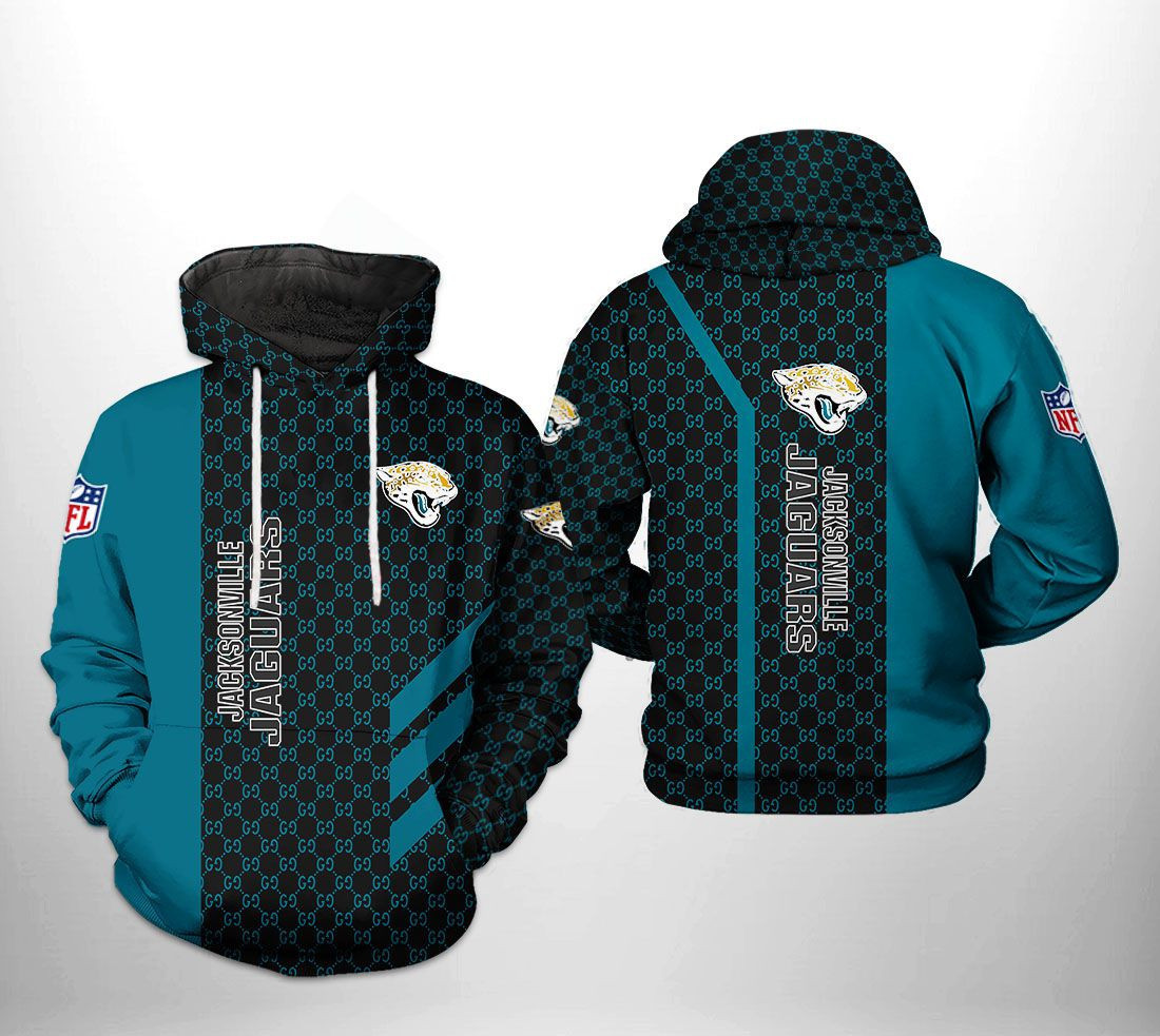 NFL Jacksonville Jaguars NFL 3D All Over Print Hoodie & Zip Hoodie
