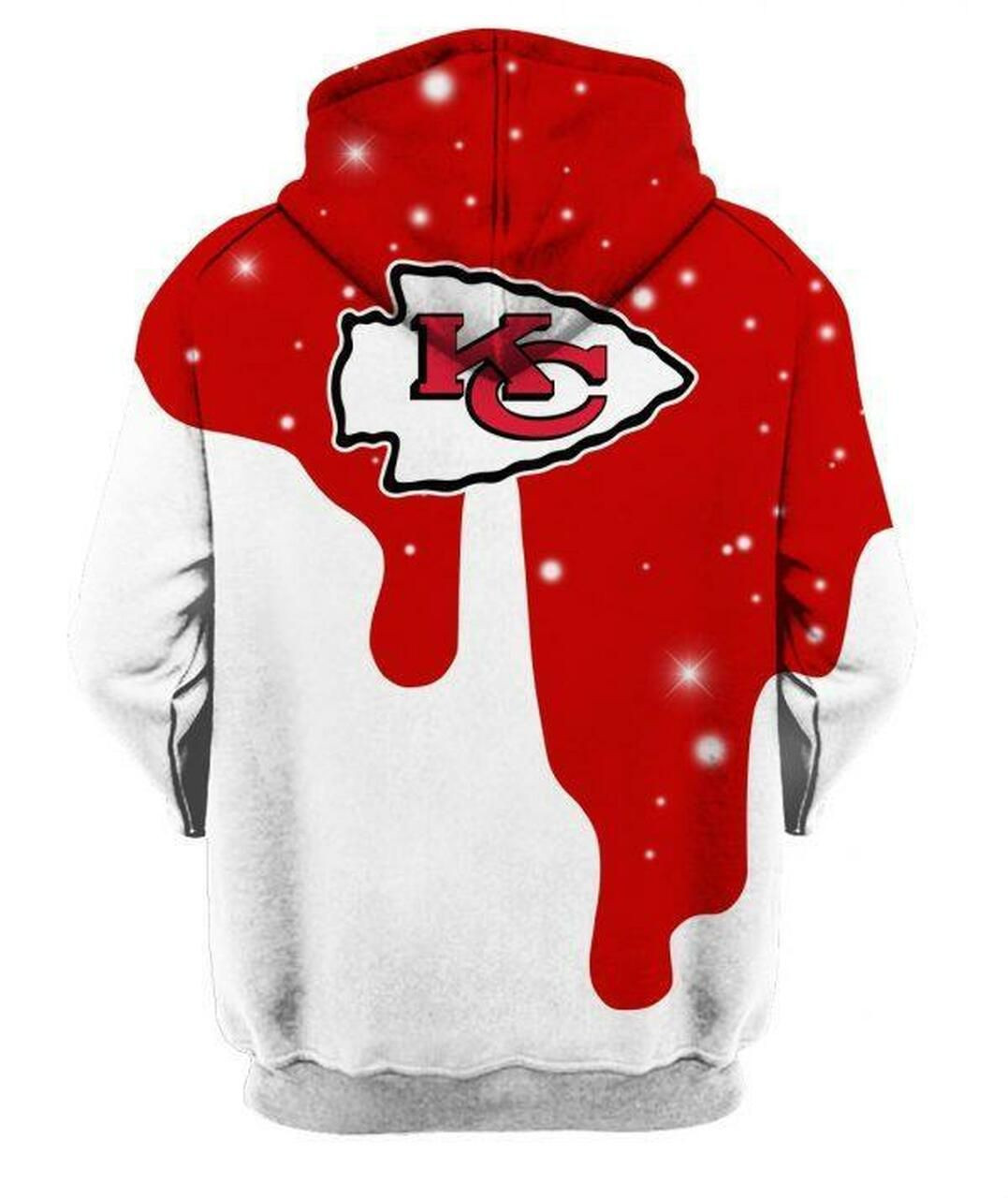 NFL Kansas City Chiefs Nfl Football 3D All Over Print Hoodie & Zip Hoodie