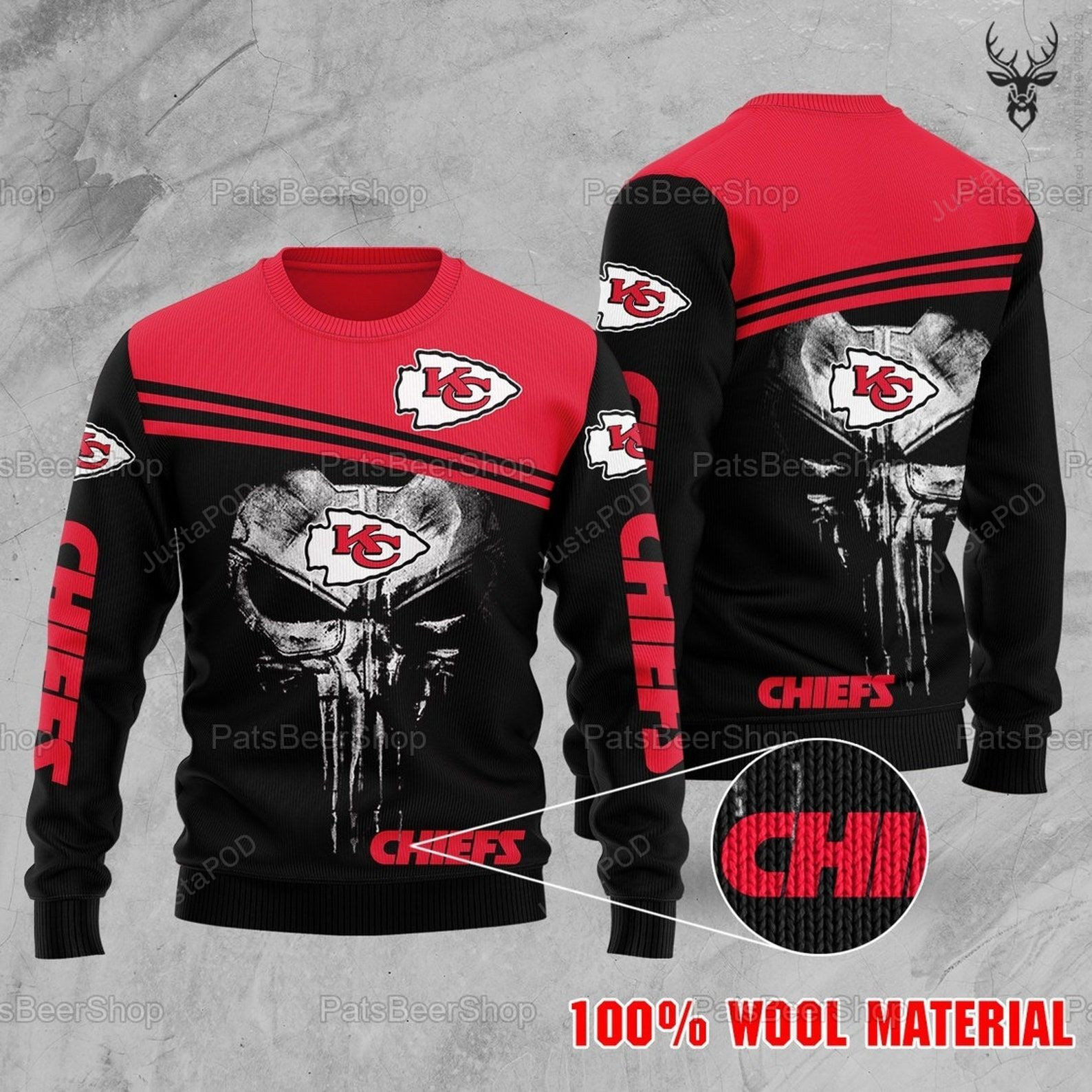 NFL Kansas City Chiefs Nfl Ugly Christmas Sweater Perfect Holiday Gift