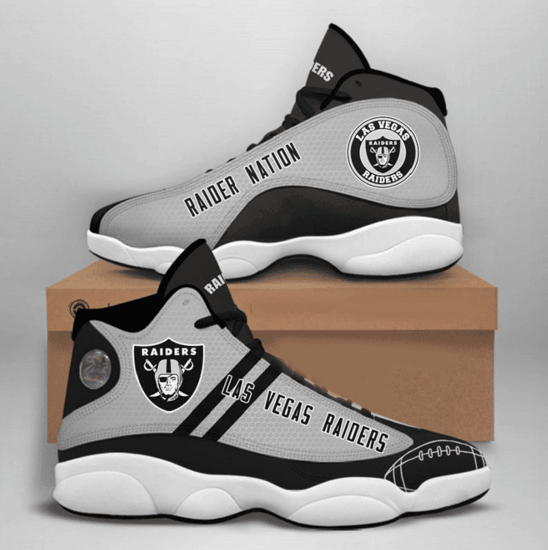 NFL Las Vegas Raiders Nfl Football Team Jd13 Sneaker Shoes