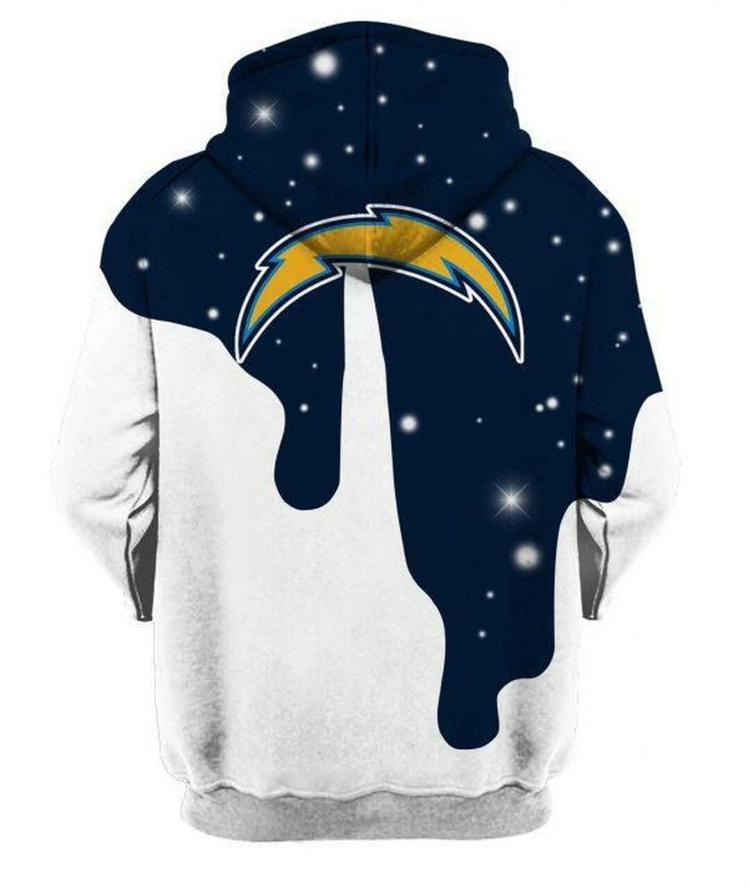NFL Los Angeles Chargers Nfl Football 3D All Over Print Hoodie & Zip Hoodie
