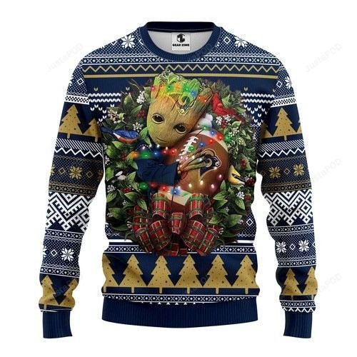 Nfl Los Angeles Rams Groot Hug Ugly Christmas Sweater,