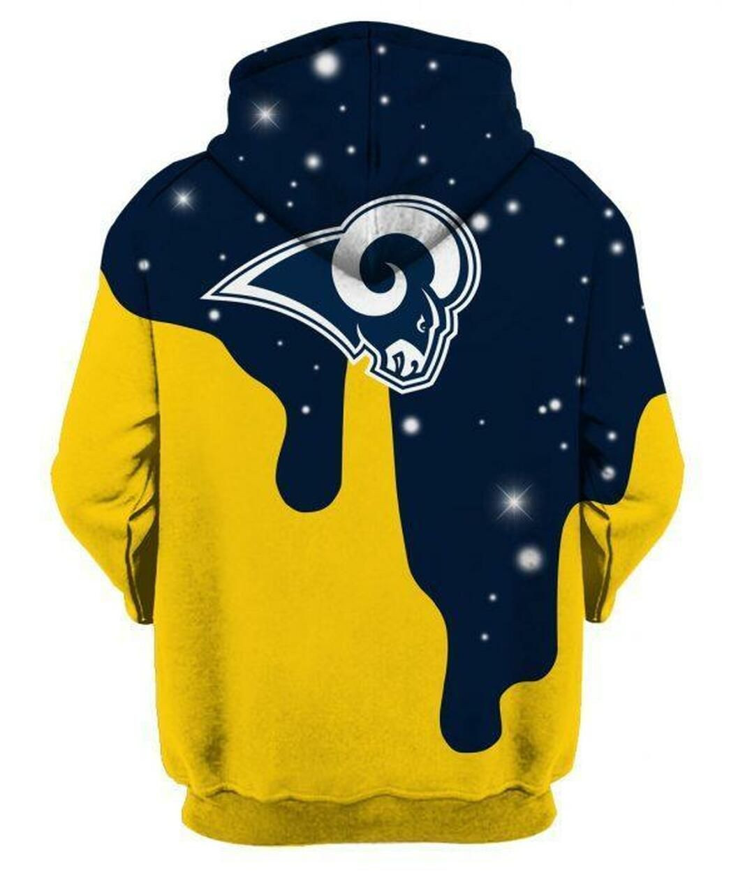 NFL Los Angeles Rams Nfl Football 3D All Over Print Hoodie & Zip Hoodie