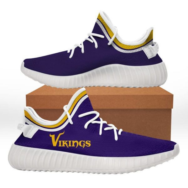NFL Minnesota Viking NFL Football Shoes Sneakers