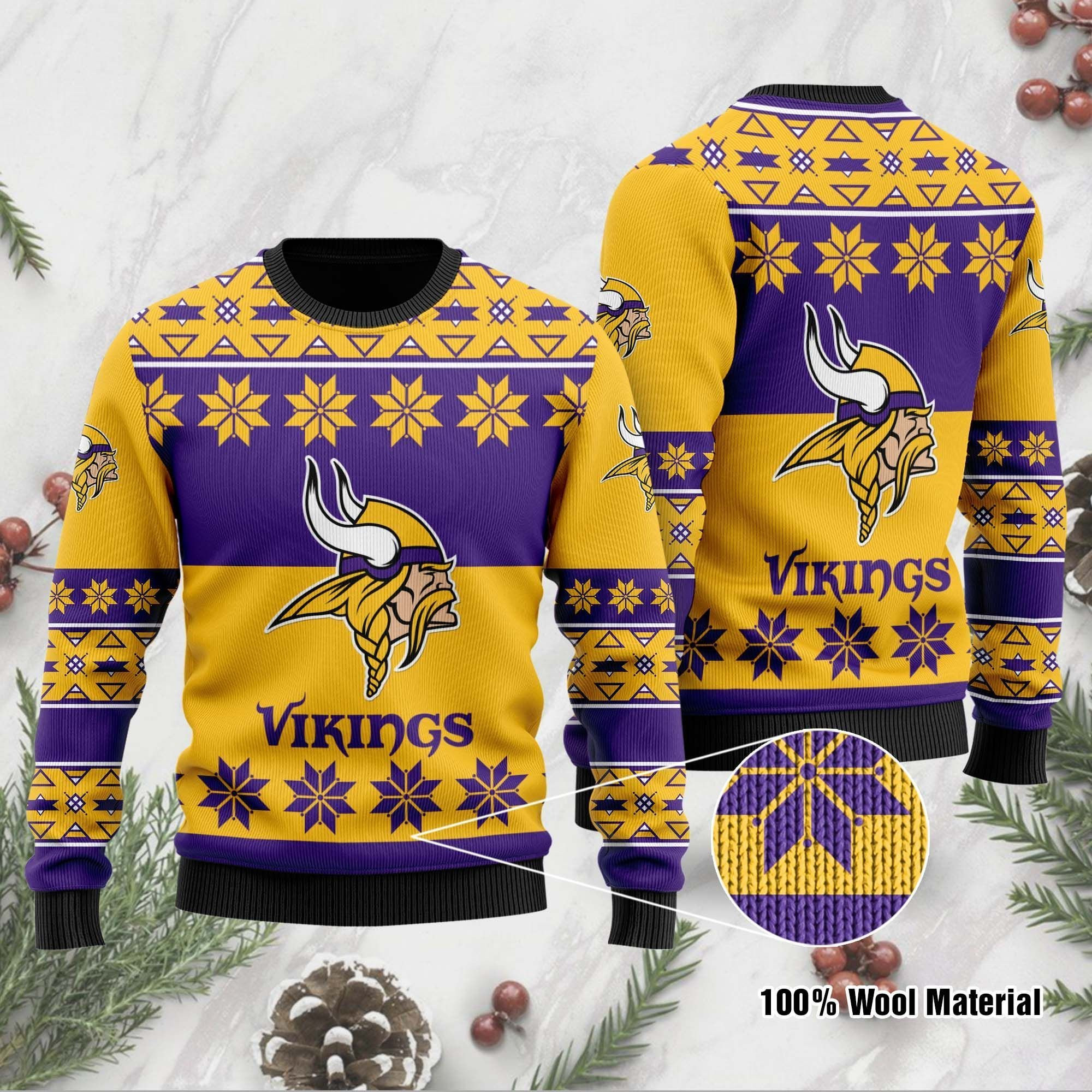 Nfl Mv Ugly Christmas Sweater, Perfect Holiday Gift