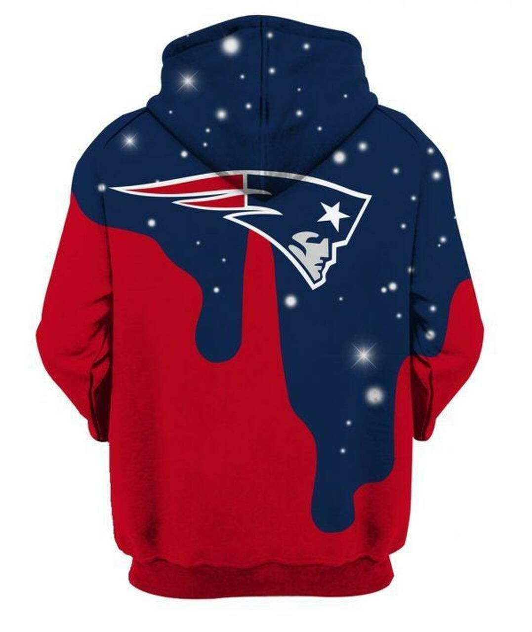 NFL New England Patriots Nfl Football 3D All Over Print Hoodie & Zip Hoodie