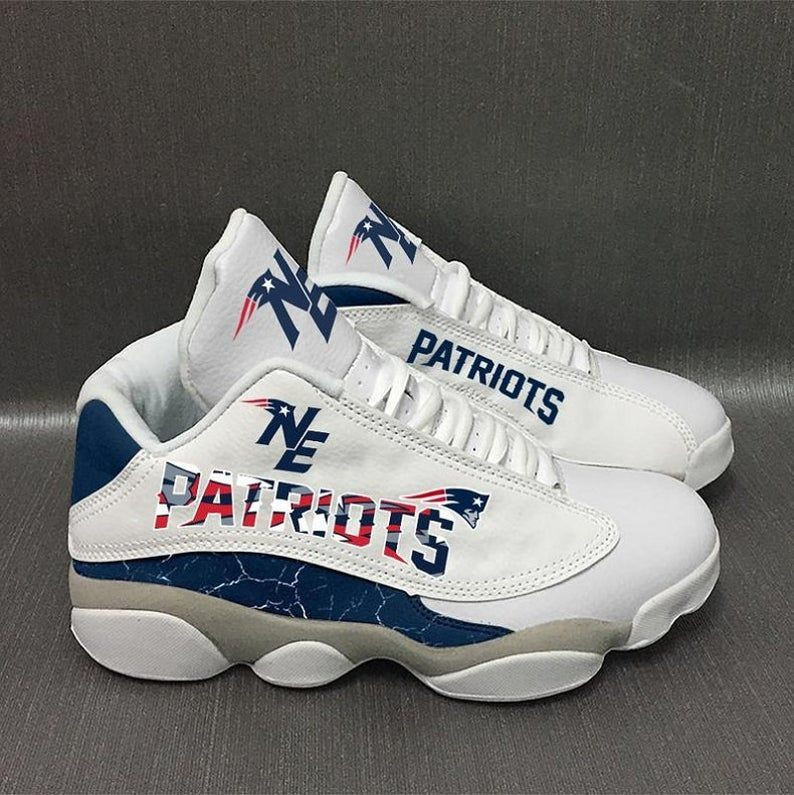 NFL New England Patriots Nfl Football Team Jd13 Sneaker Shoes