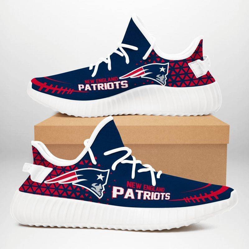 NFL New England Patriots NFL White NCAA Shoes Sneakers