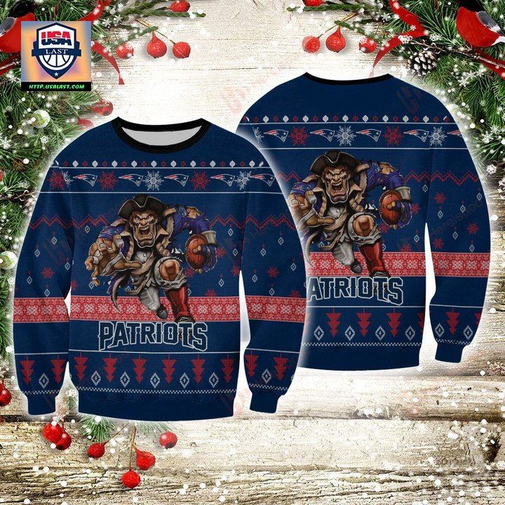 Nfl New England Patriots Player Rushing Sweater And Ugly Sweater