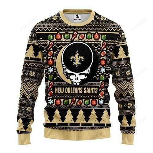 Nfl New Orleans Saints Ugly Christmas Sweater, Perfect Holiday Gift