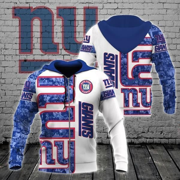 NFL New York Giants Nfl For Giants Lover 3D All Over Print Hoodie & Zip Hoodie